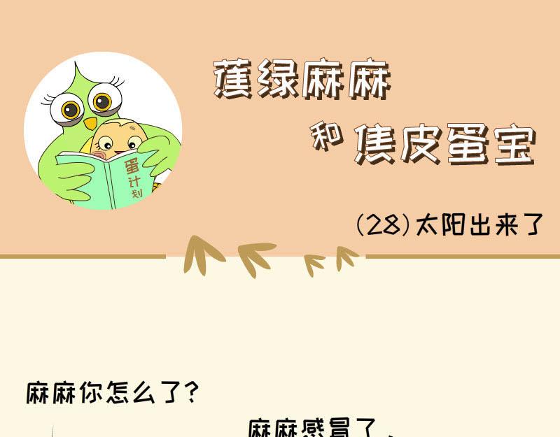 《蕉绿麻麻和焦皮蛋宝》蛋宝的英雄梦 第1页