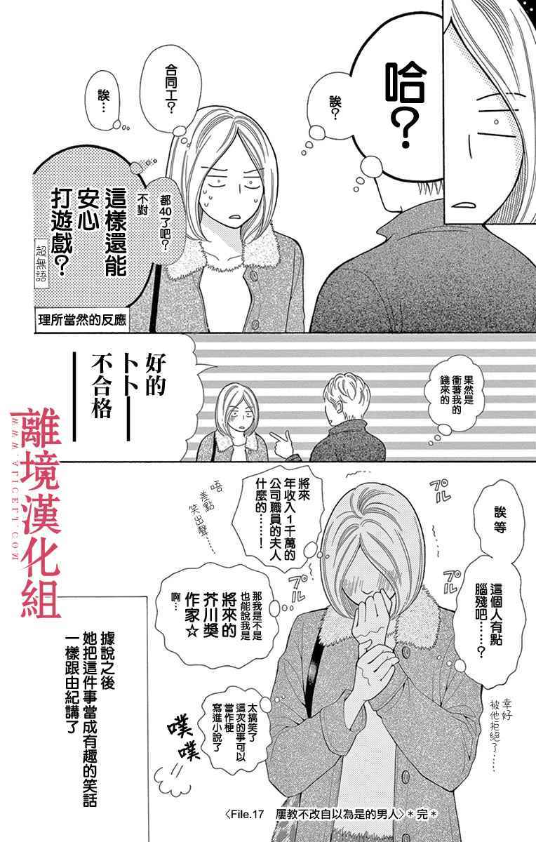《深夜的奇葩恋爱图鉴》第25话 第16页