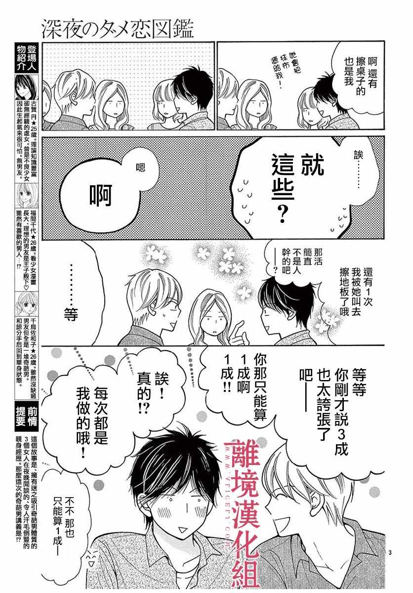 《深夜的奇葩恋爱图鉴》第30话 第3页