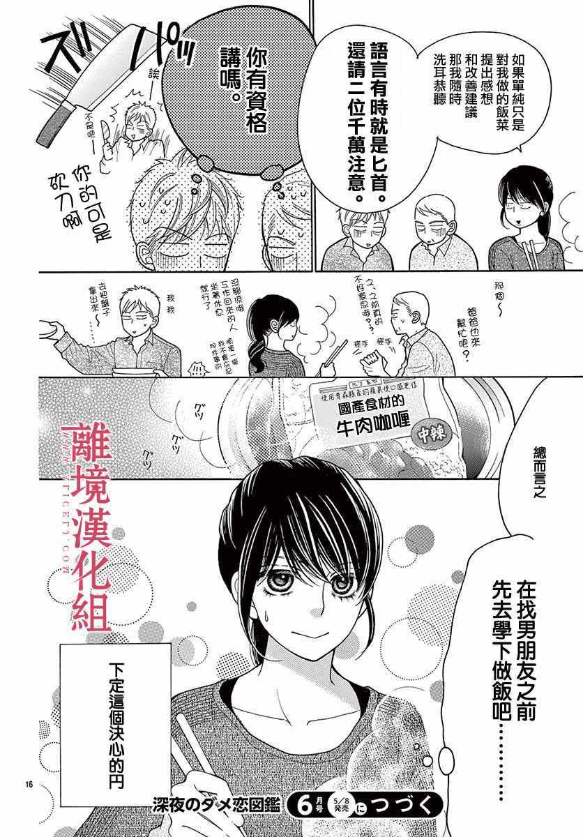 《深夜的奇葩恋爱图鉴》第38话 第16页
