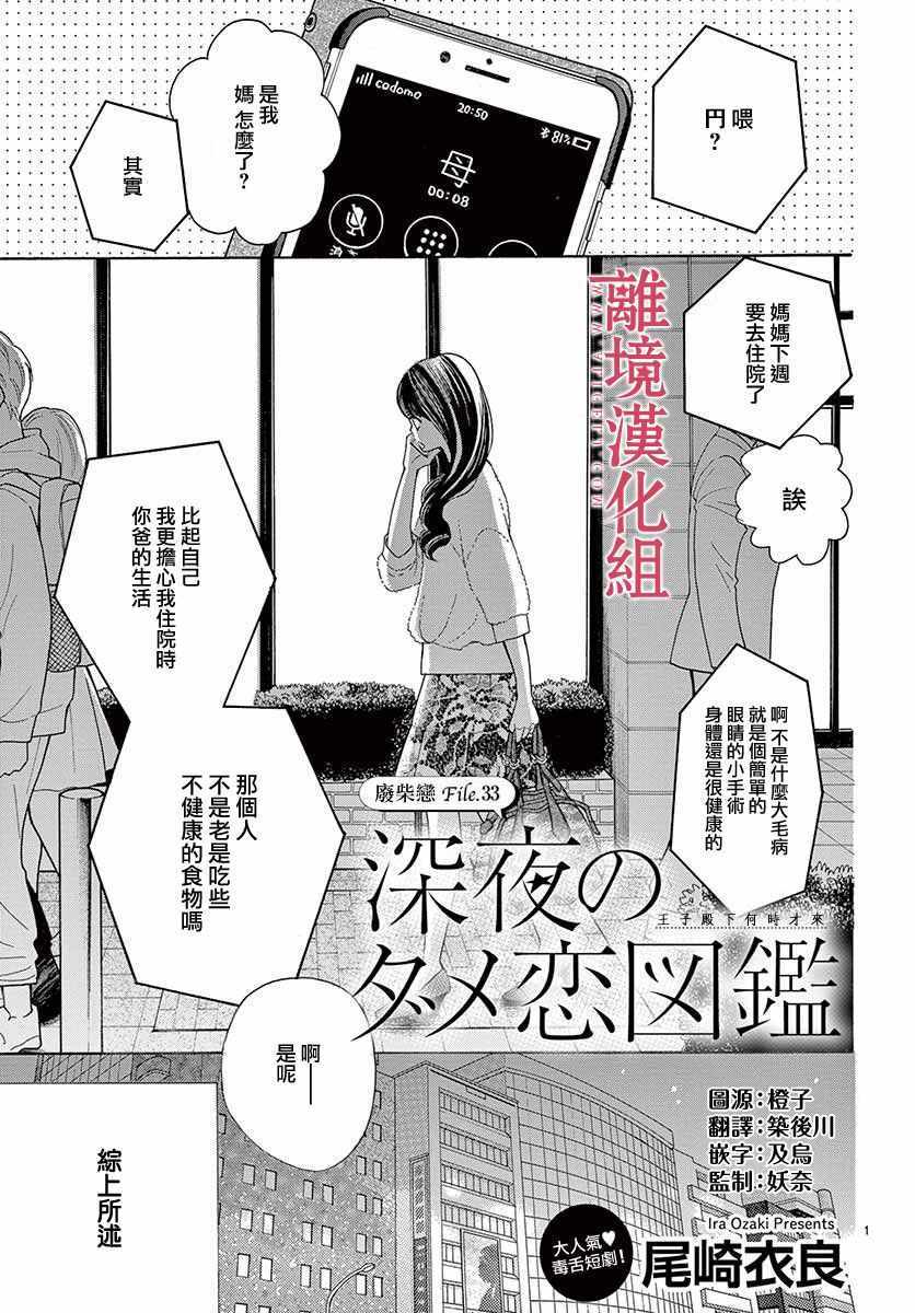 《深夜的奇葩恋爱图鉴》第38话 第1页