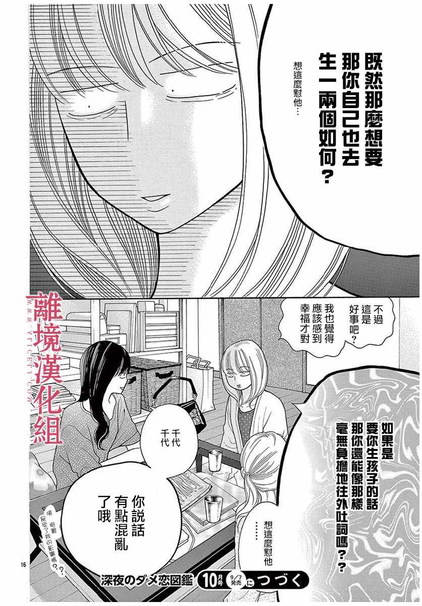 《深夜的奇葩恋爱图鉴》第43话 第16页