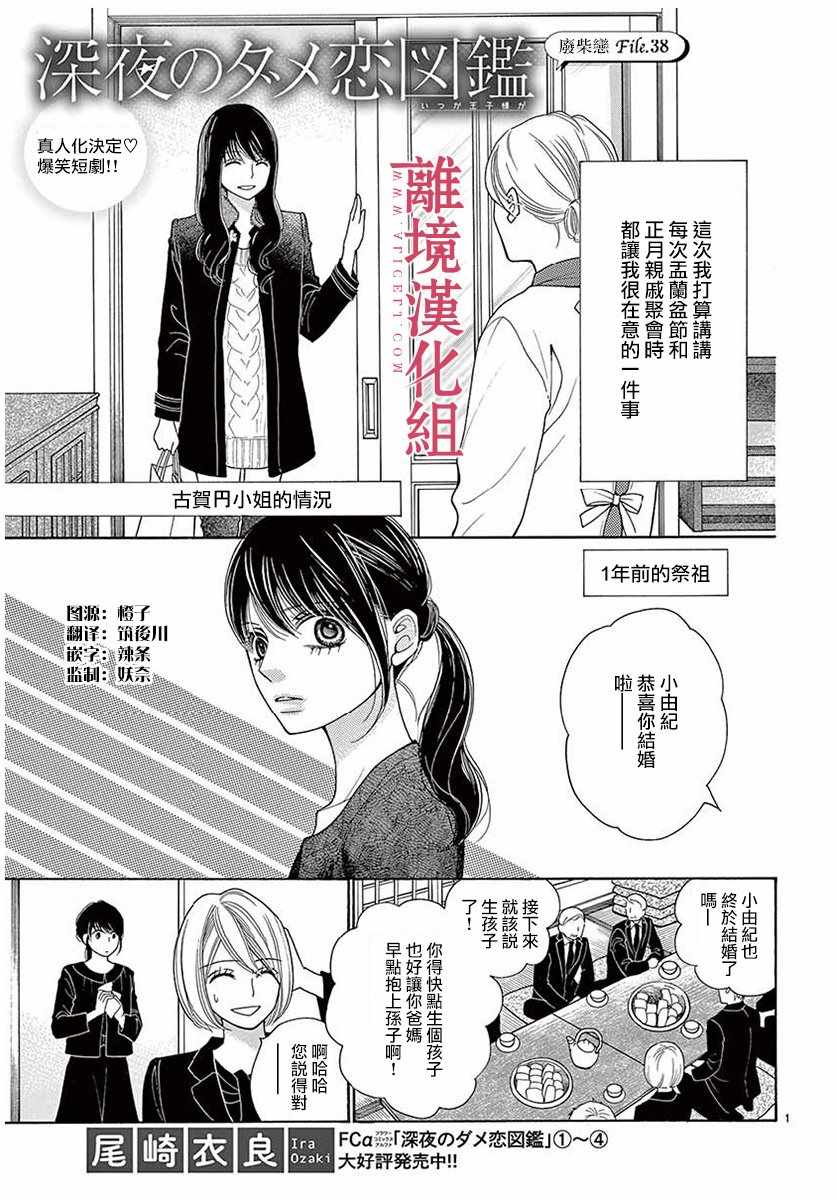 《深夜的奇葩恋爱图鉴》第43话 第1页