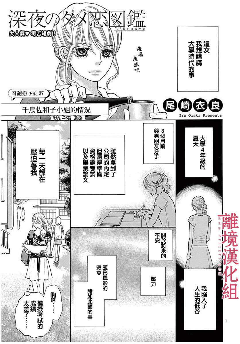 《深夜的奇葩恋爱图鉴》第42话 第1页