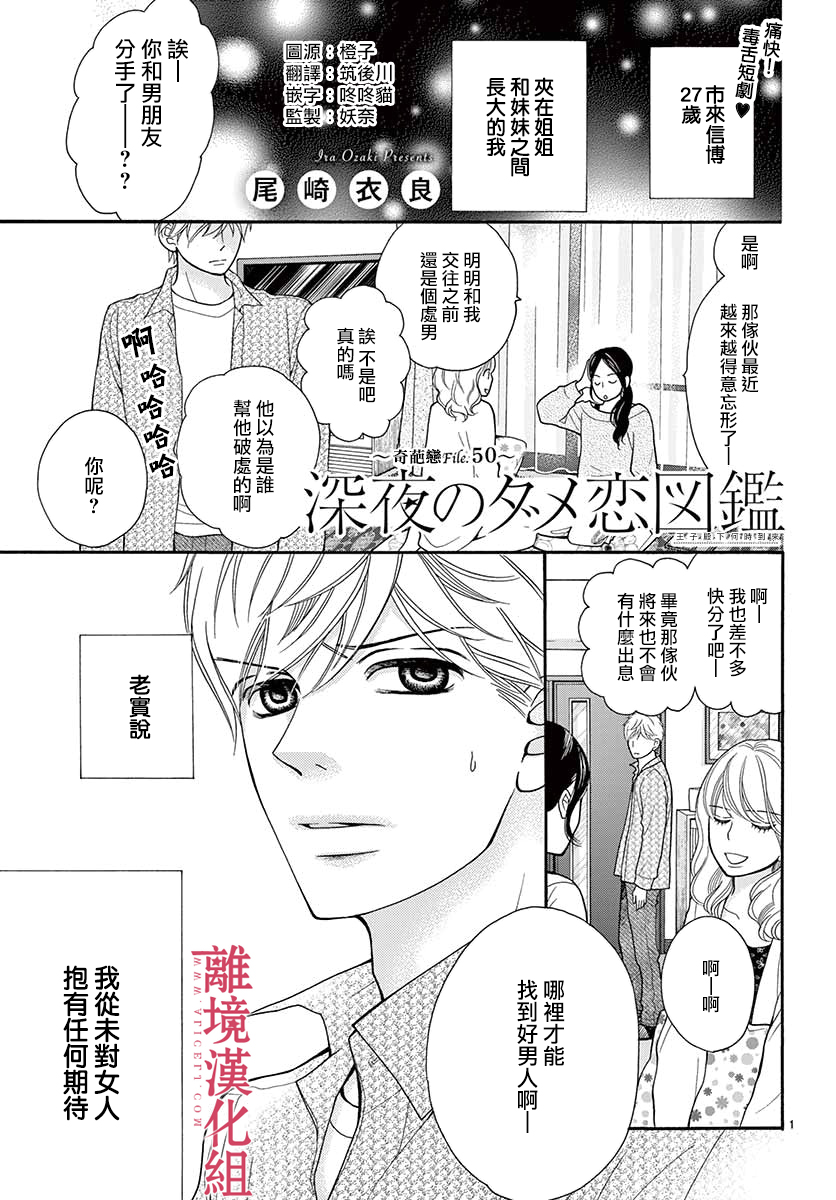 《深夜的奇葩恋爱图鉴》第50话 第1页