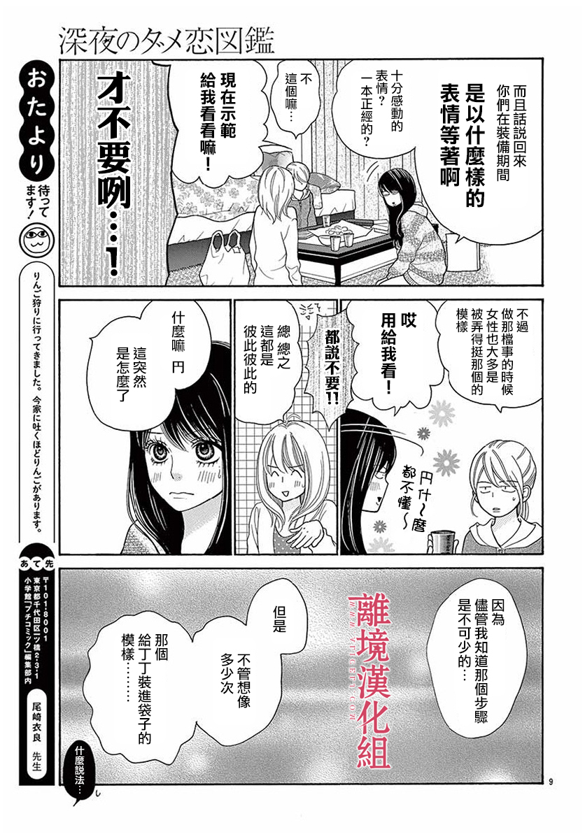 《深夜的奇葩恋爱图鉴》第48话 第9页