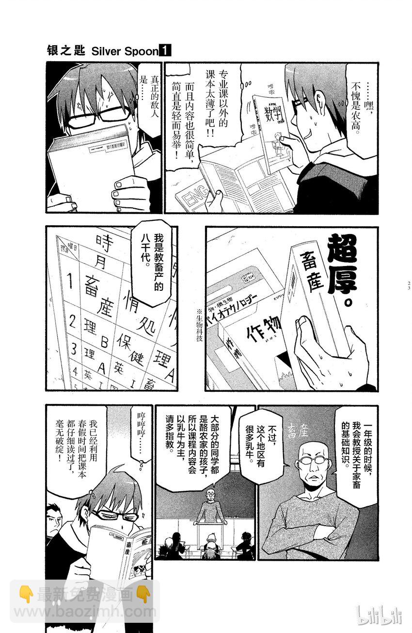 《银之匙》001 春之卷 第21页