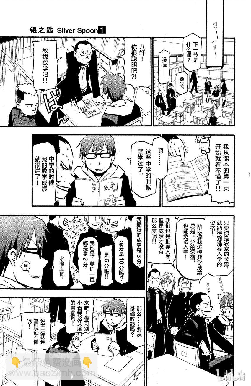《银之匙》001 春之卷 第23页