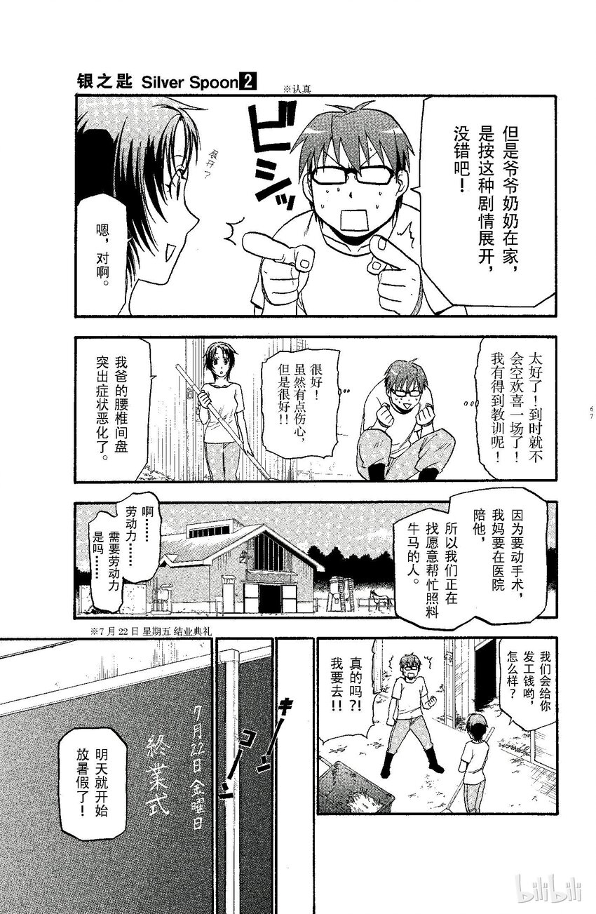 《银之匙》011 夏之卷 第21页