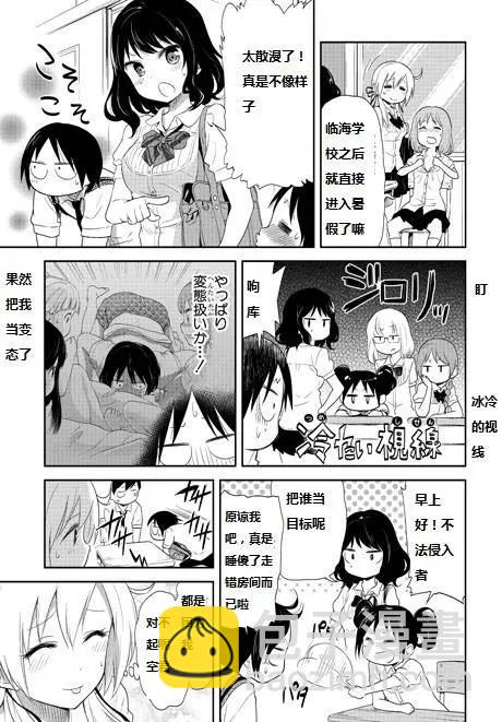 《美眉憋不住》第09回 第4页