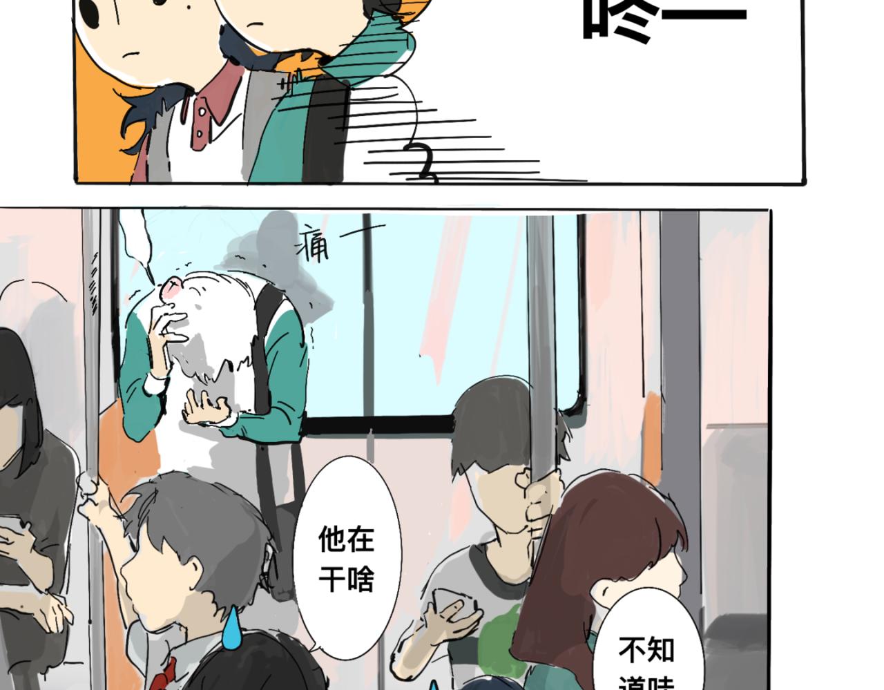 《我高中的左邻右座》地铁 第10页