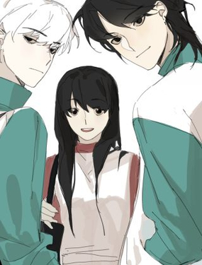 《我高中的左邻右座》漫画封面图 - tl漫画