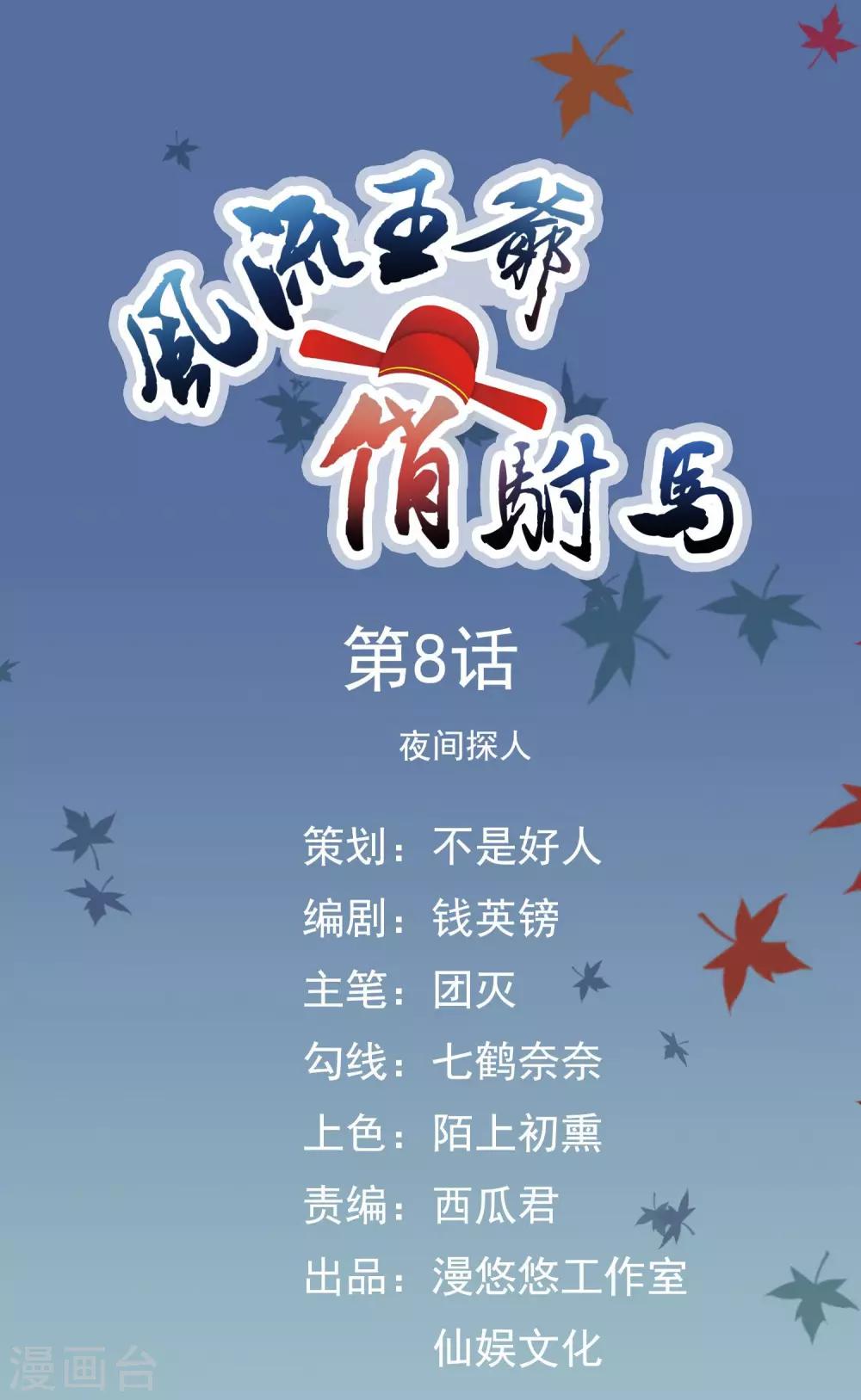 《风流王爷俏驸马》第8话 夜间探人 第1页