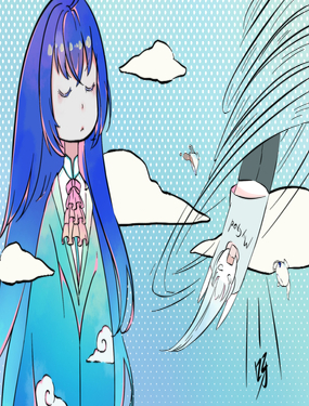 《我可爱的风神管家》漫画封面图 - tl漫画