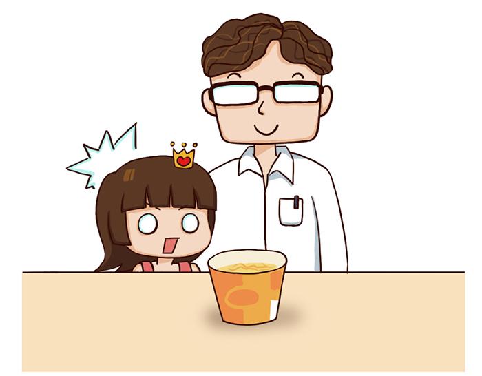 《朵朵养成手册》爸爸碗里的泡面 第10页