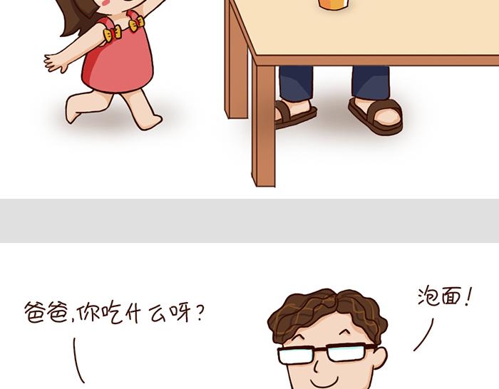 《朵朵养成手册》爸爸碗里的泡面 第4页