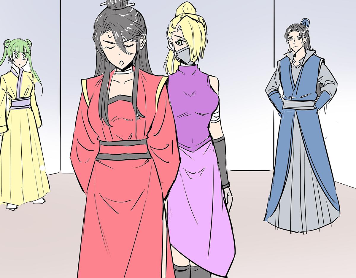 《穿越成女帝的直男要怎么打江山》第十八话 真龙天子 第12页