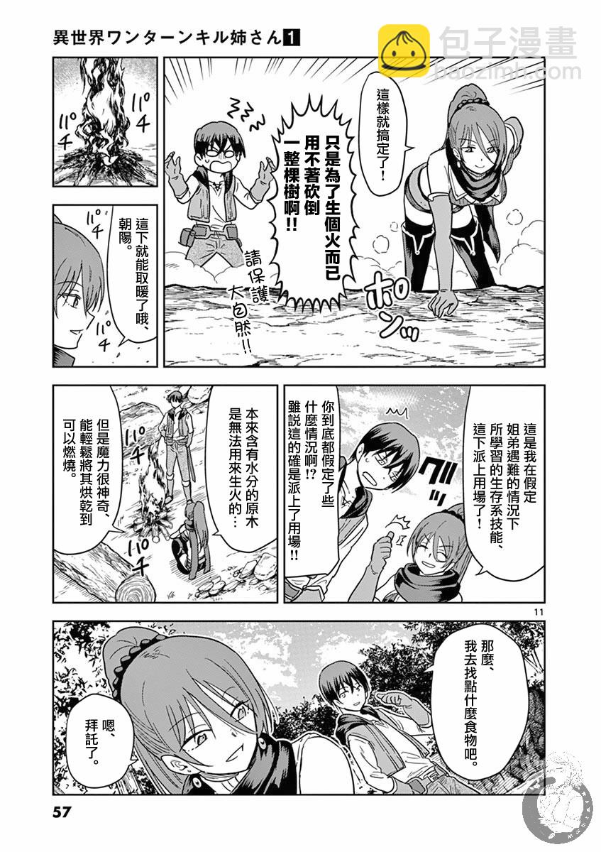 《异世界一击无双姐姐姐同伴异世界生活开启》3话 第12页