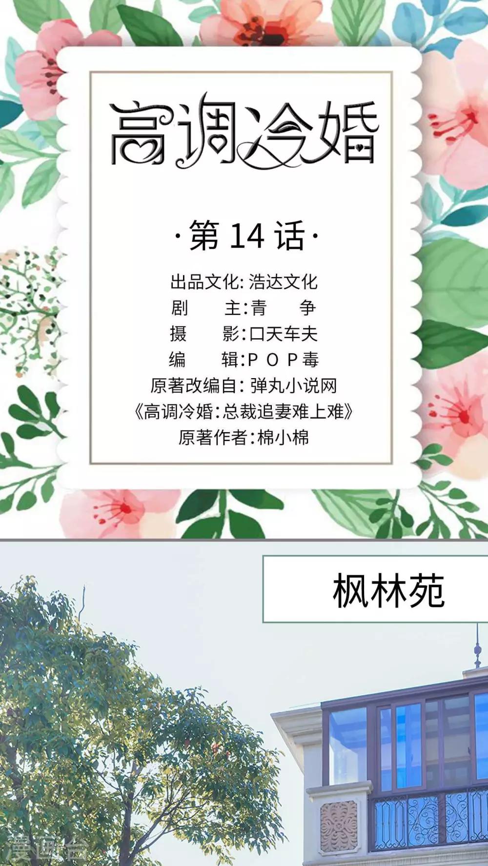 《高调冷婚》第14话 第1页