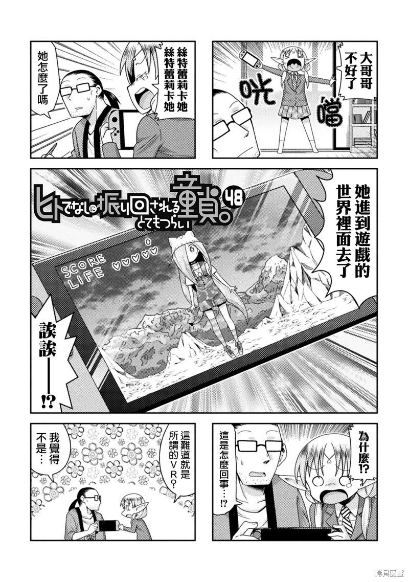 《处男被非人玩弄。难受想哭》第48话 第1页