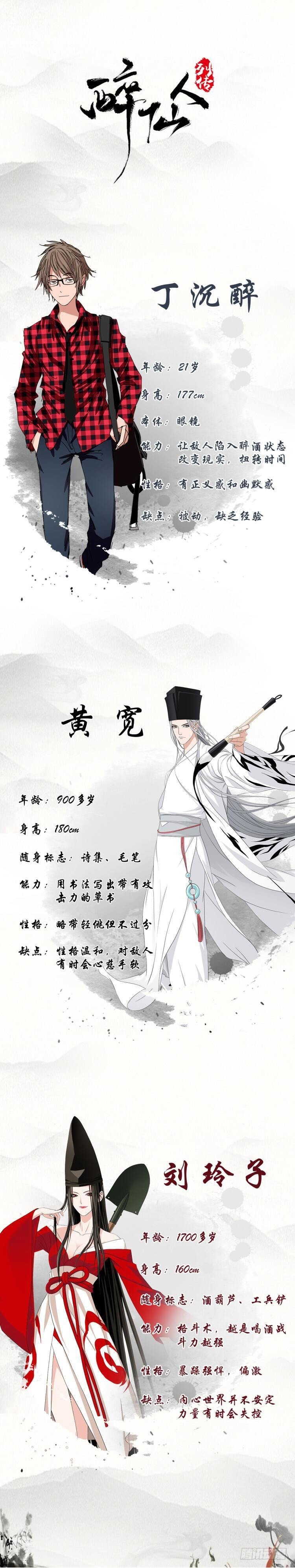 《醉仙人列传》人物介绍 第1页