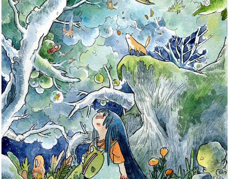 《芦花和胖头鸟森林》【第一话】芦花森林挡路狗 第39页