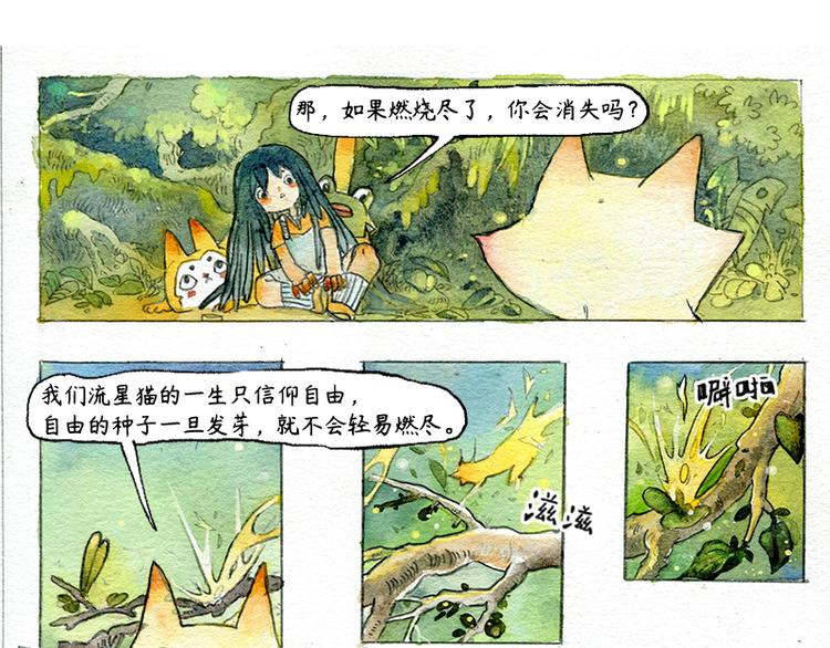 《芦花和胖头鸟森林》【第三话】流星猫 第35页