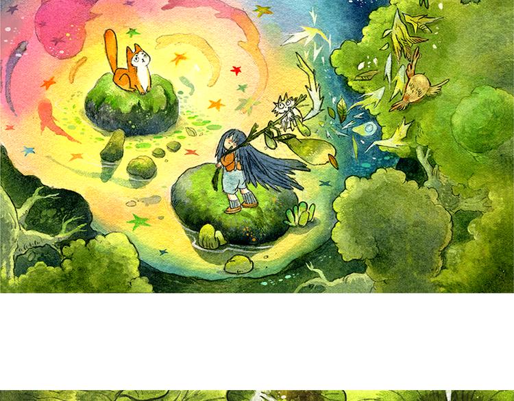 《芦花和胖头鸟森林》【第七话】地下美食城 第2页
