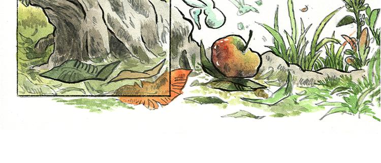 《芦花和胖头鸟森林》【第七话】地下美食城 第32页