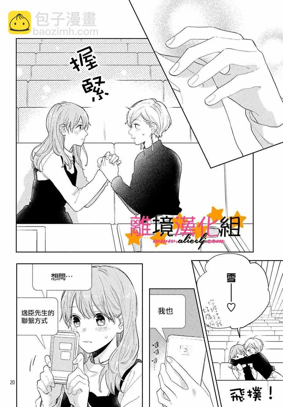 《指尖相触，恋恋不舍》1 第20页
