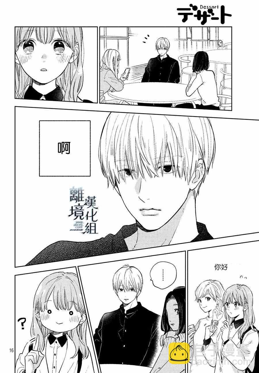《指尖相触，恋恋不舍》第3话 第16页
