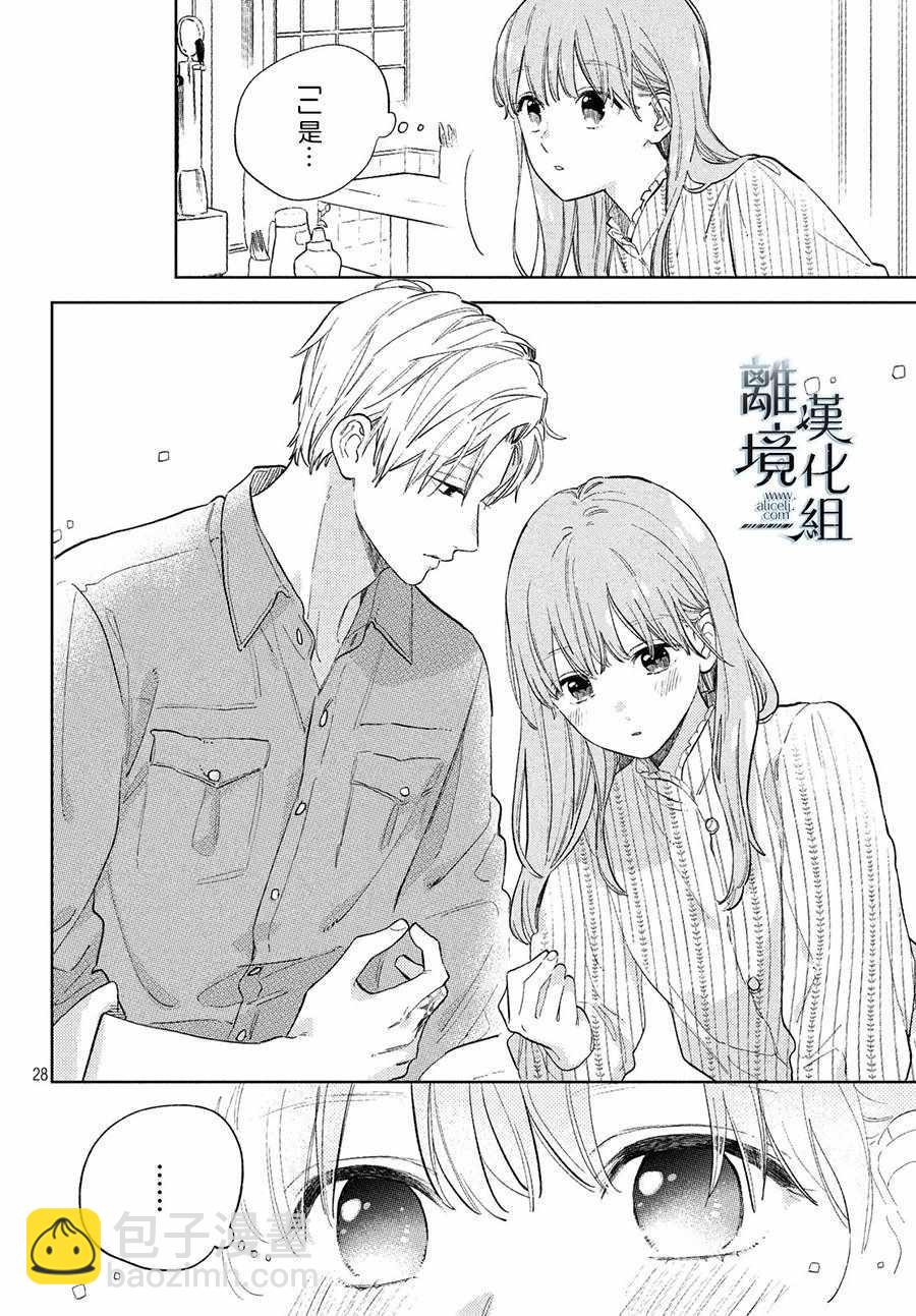 《指尖相触，恋恋不舍》第3话 第28页