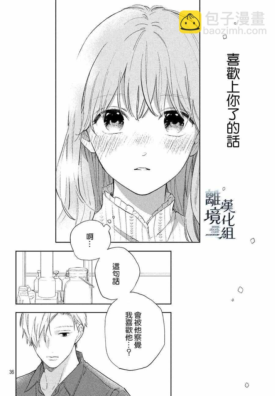 《指尖相触，恋恋不舍》第3话 第36页