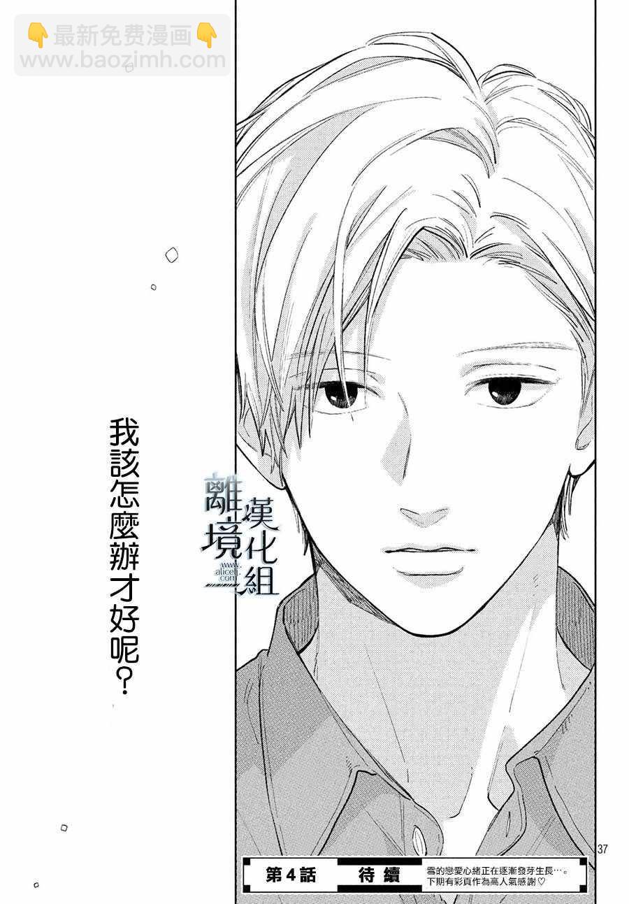 《指尖相触，恋恋不舍》第3话 第37页