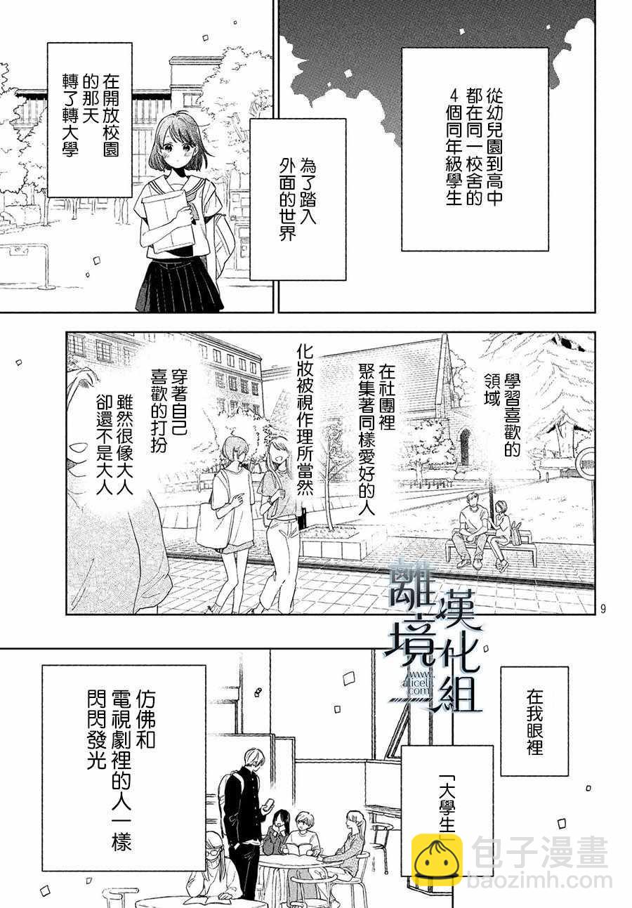 《指尖相触，恋恋不舍》第3话 第9页
