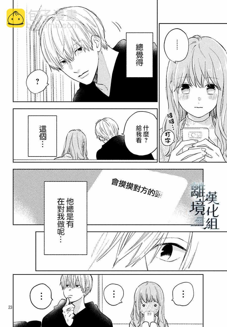 《指尖相触，恋恋不舍》第4话 第24页