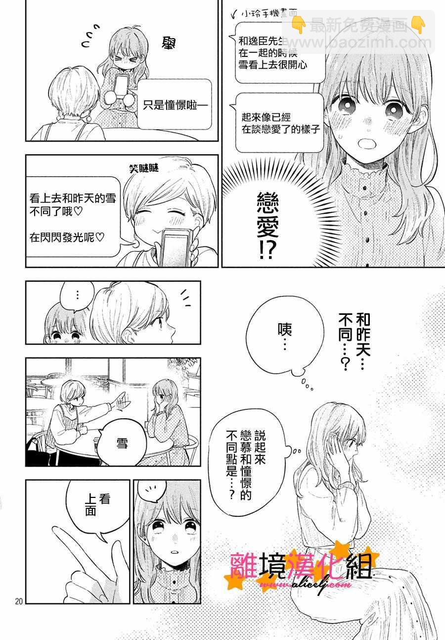 《指尖相触，恋恋不舍》第2话 第22页