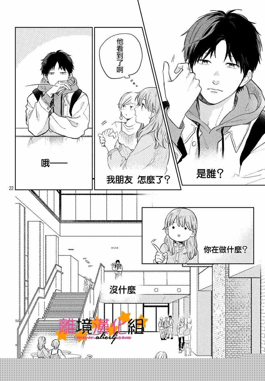 《指尖相触，恋恋不舍》第2话 第24页