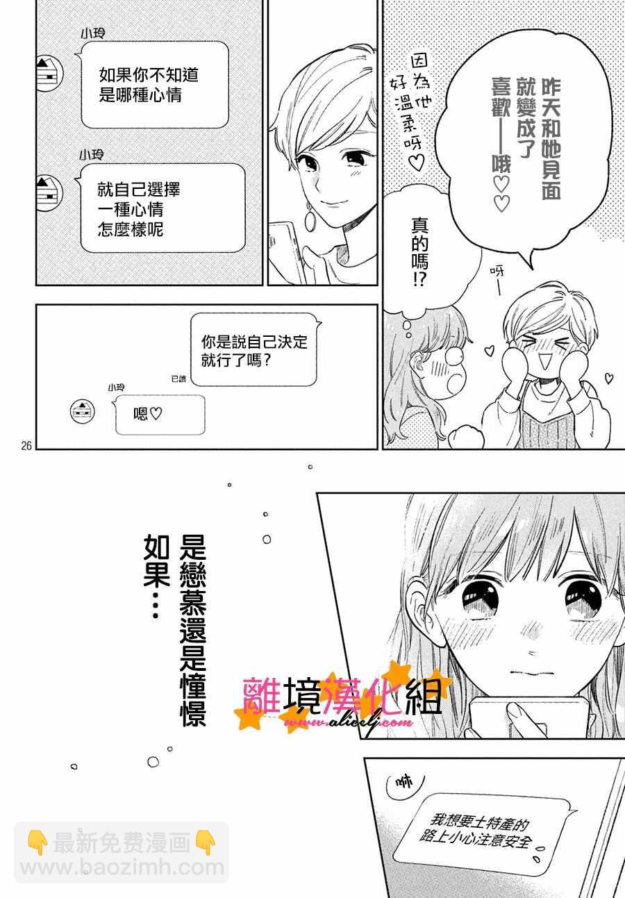 《指尖相触，恋恋不舍》第2话 第28页