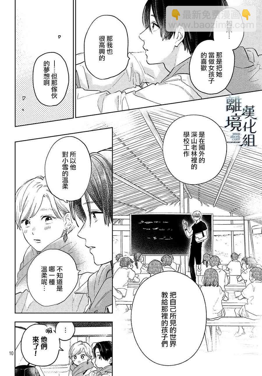 《指尖相触，恋恋不舍》第6话 第10页