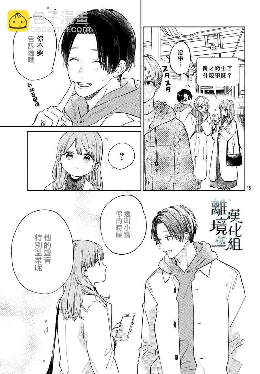《指尖相触，恋恋不舍》第6话 第15页