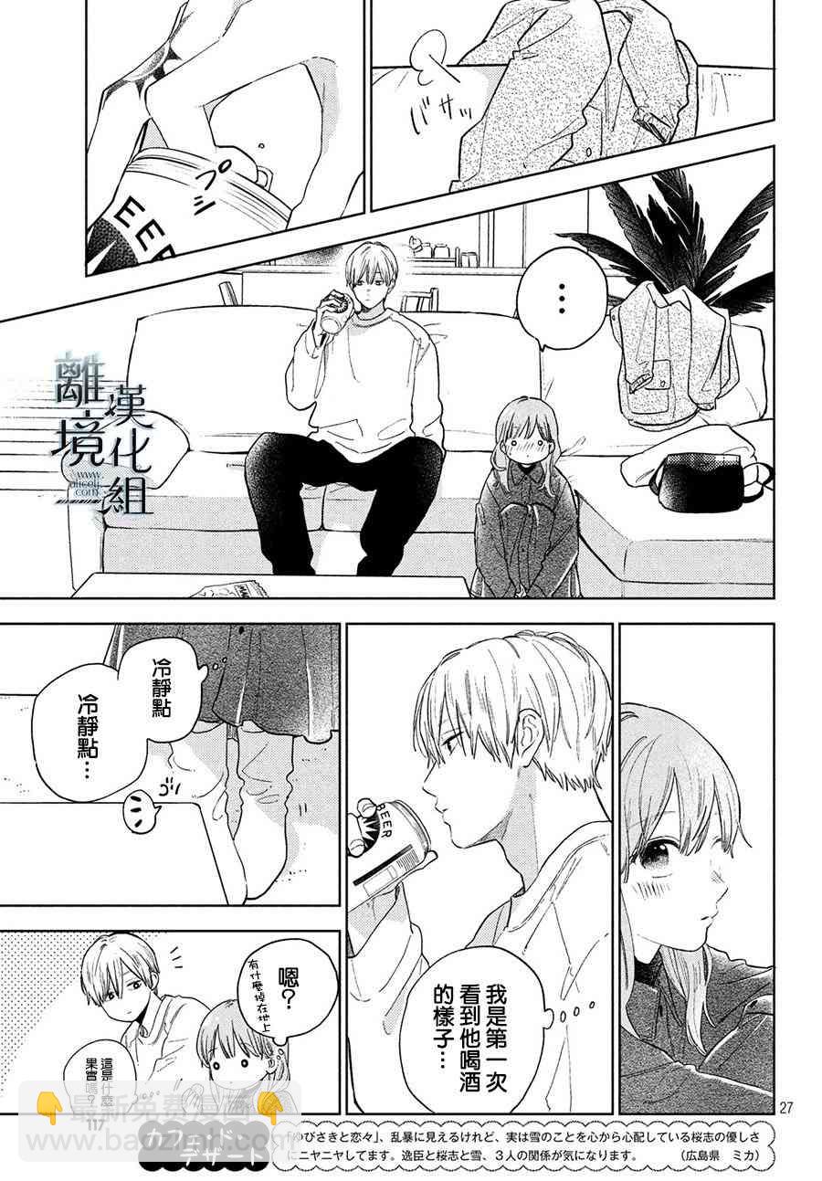 《指尖相触，恋恋不舍》第6话 第27页