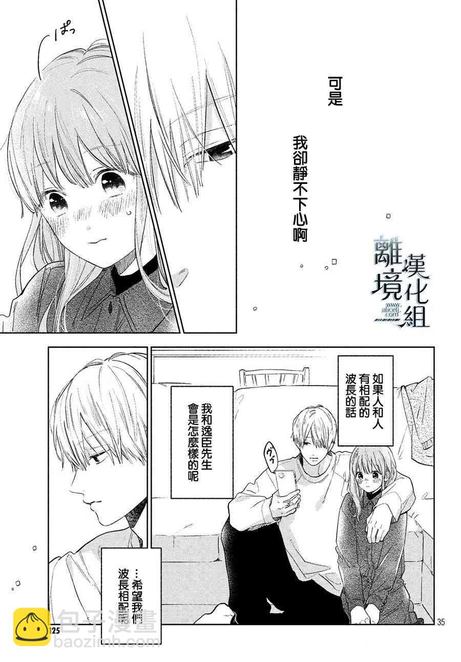 《指尖相触，恋恋不舍》第6话 第35页