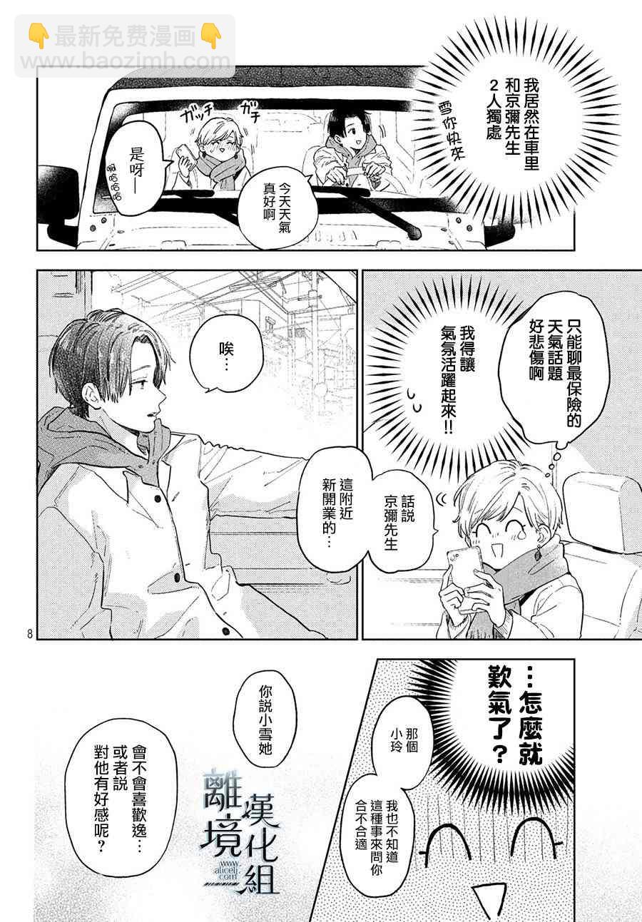 《指尖相触，恋恋不舍》第6话 第8页