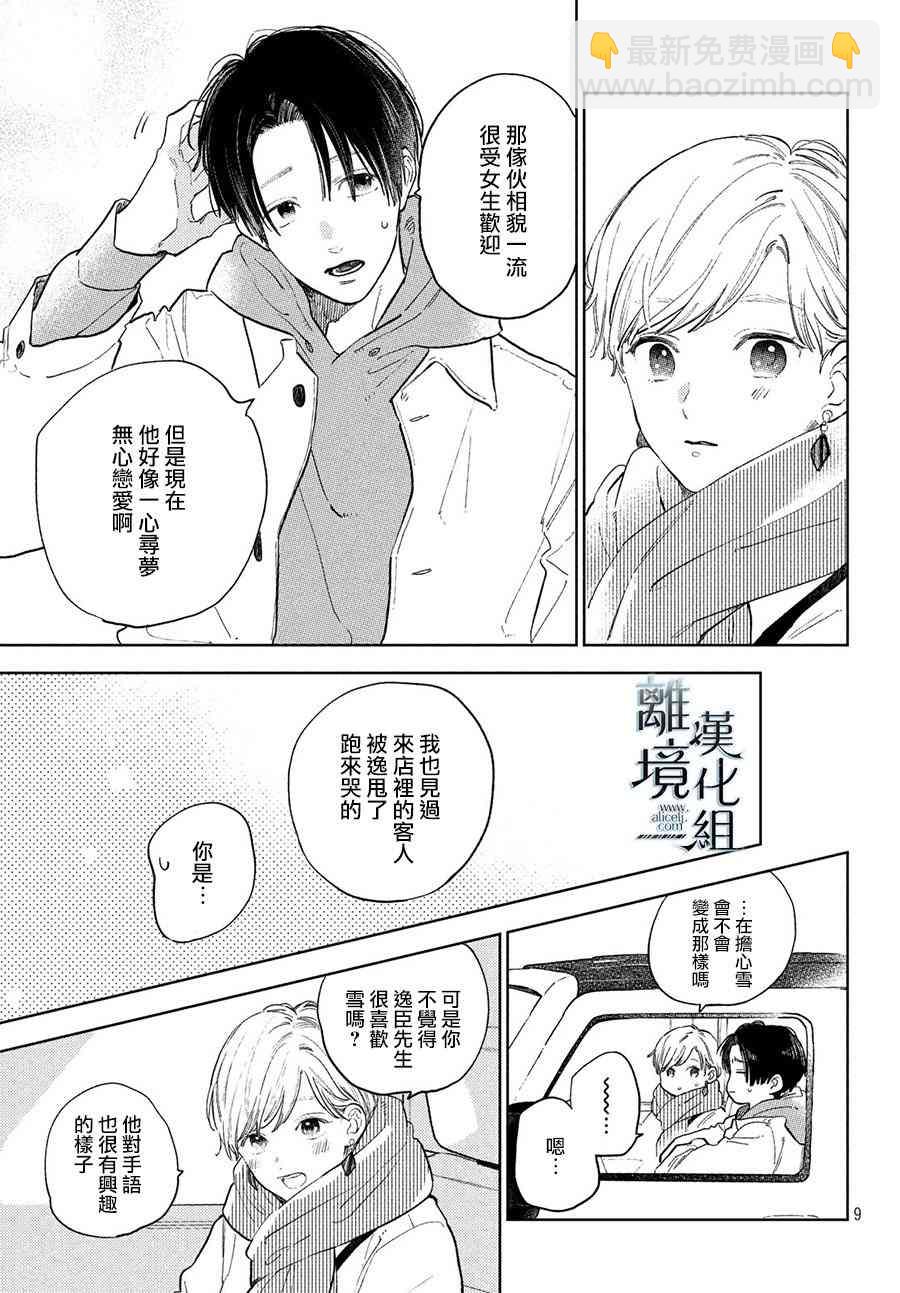 《指尖相触，恋恋不舍》第6话 第9页