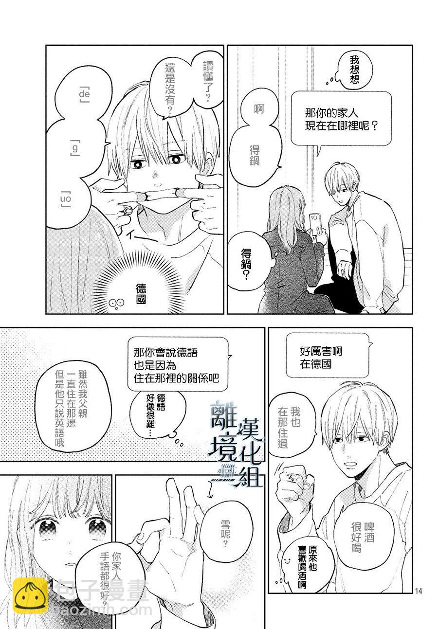 《指尖相触，恋恋不舍》第7话 第13页