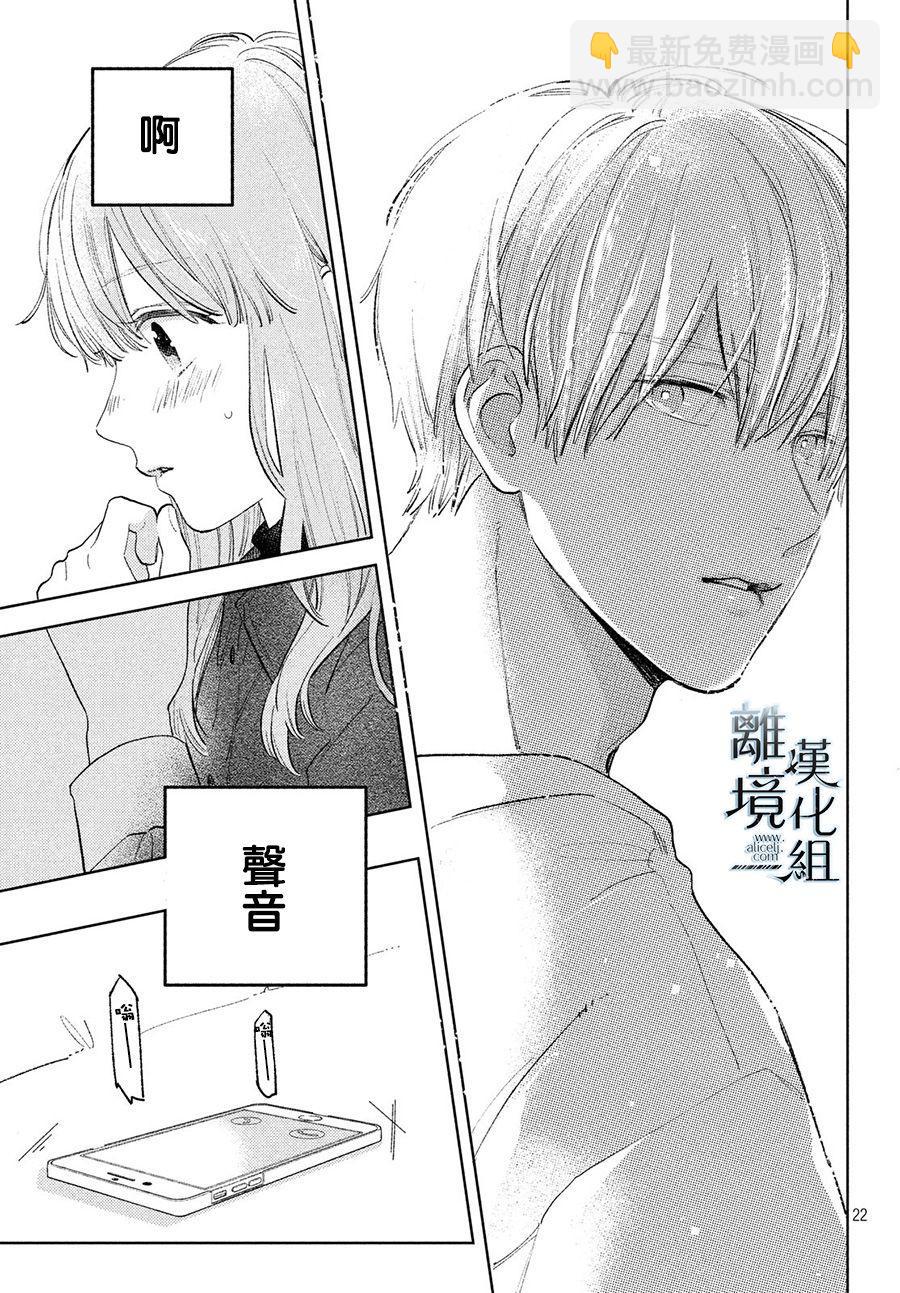 《指尖相触，恋恋不舍》第7话 第21页