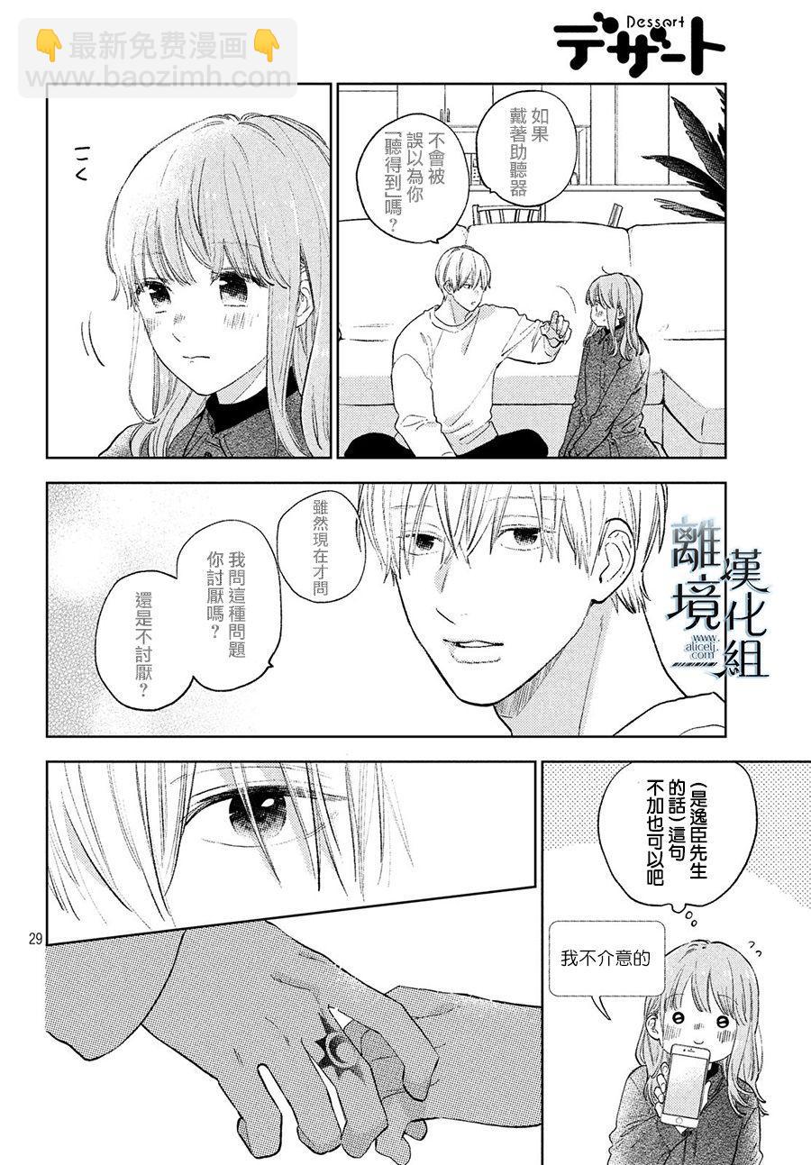《指尖相触，恋恋不舍》第7话 第28页