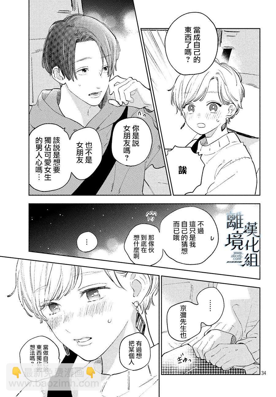 《指尖相触，恋恋不舍》第7话 第33页