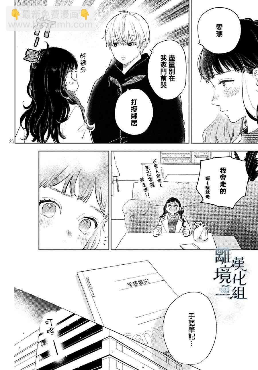 《指尖相触，恋恋不舍》第5话 第26页